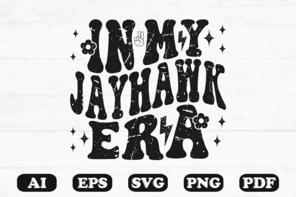 N My Jayhawk Era Svg T-shirt Graphics for Crafts